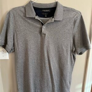 Banana Republic Classic Gray Polo Shirt for Men